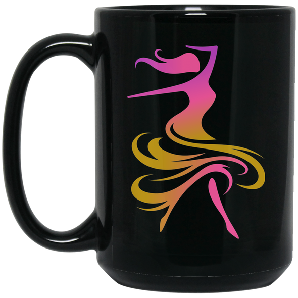 BM15OZ 15 oz. Black Mug