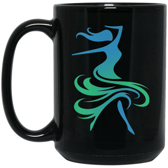 BM15OZ 15 oz. Black Mug