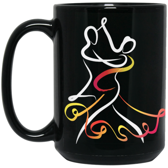 15 oz. Black Mug